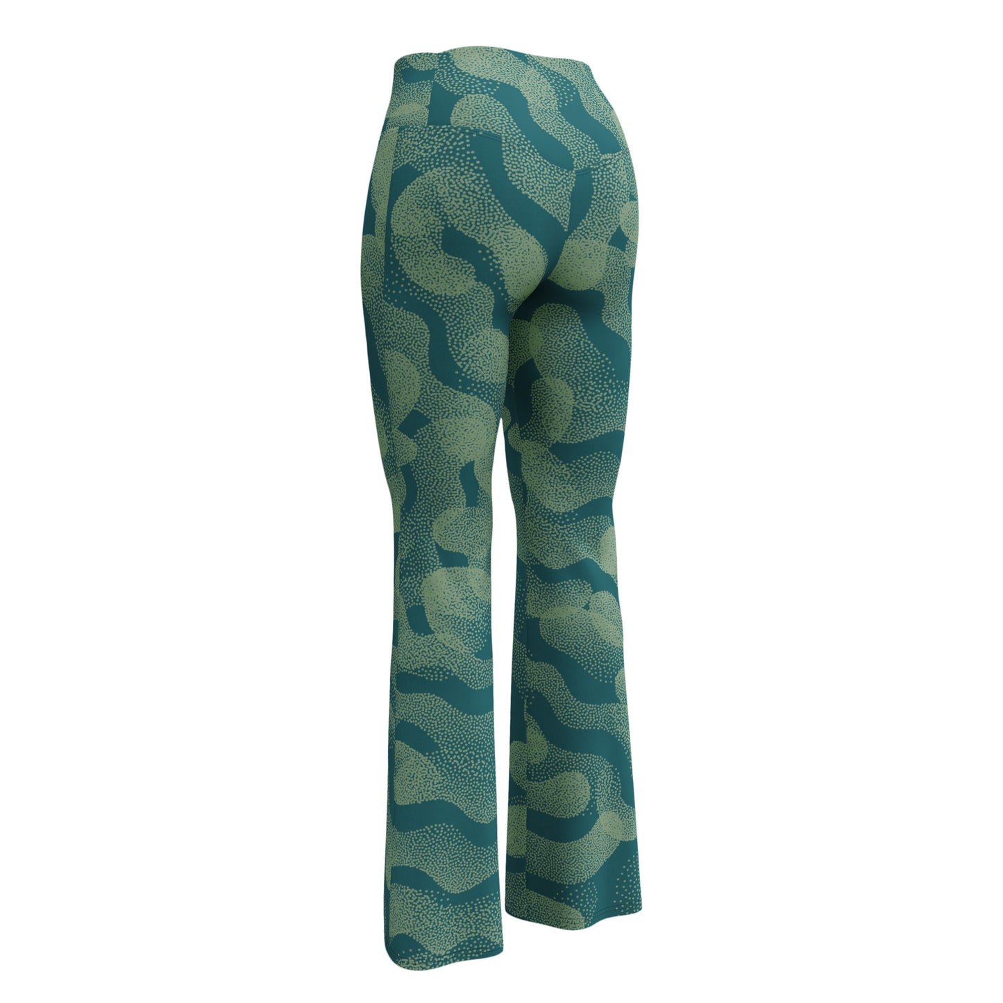 Fit N Flare Leggings Global Green