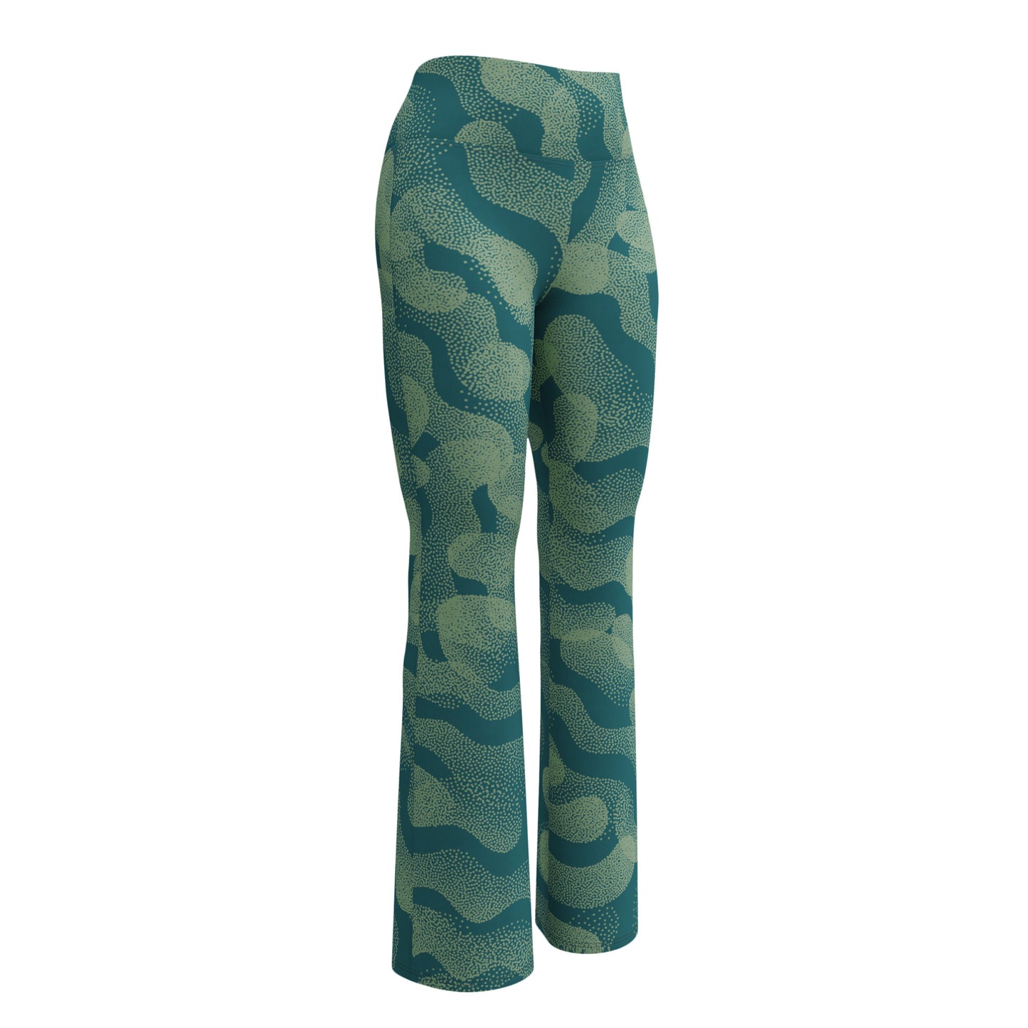 Fit N Flare Leggings Global Green