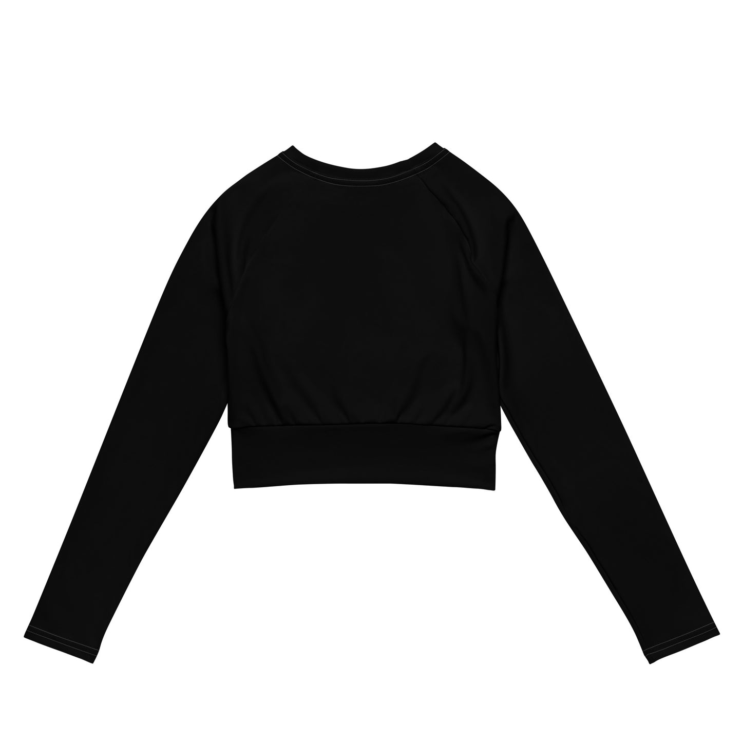 Recycled Performance Crop Top Noir