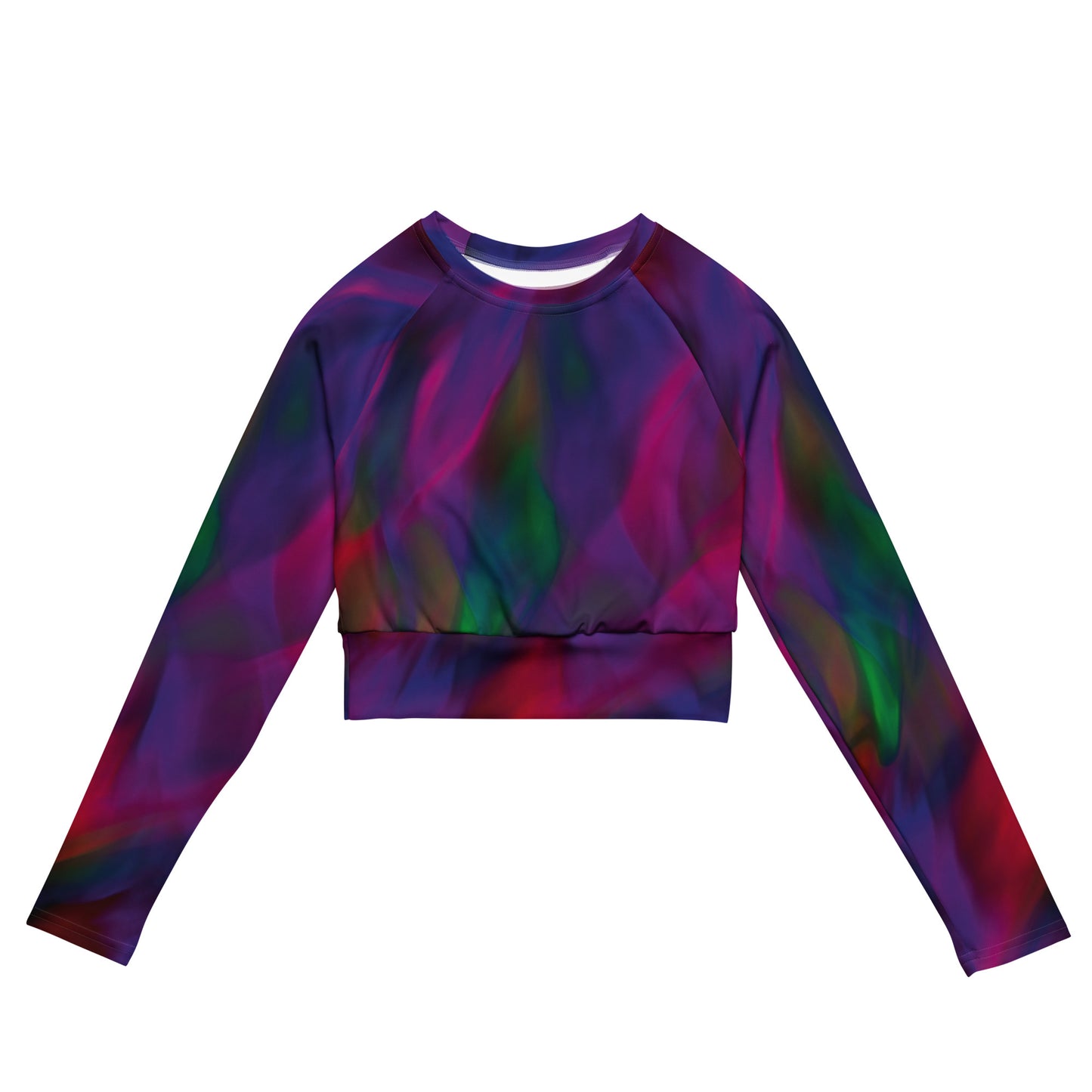 Recycled Performance Crop Top Aura