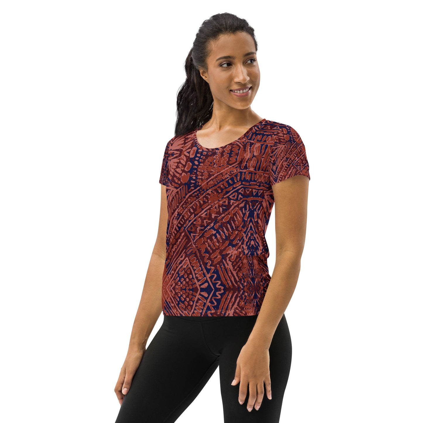 Women's Athletic Performance T-shirt In Marrakech