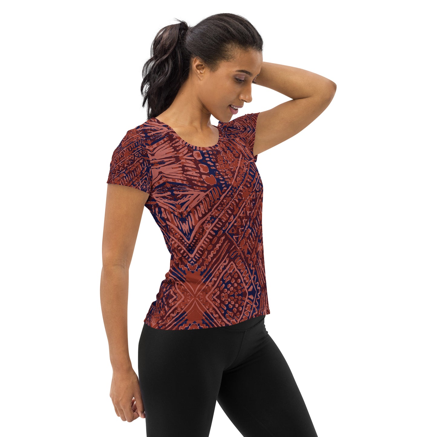 Women's Athletic Performance T-shirt In Marrakech