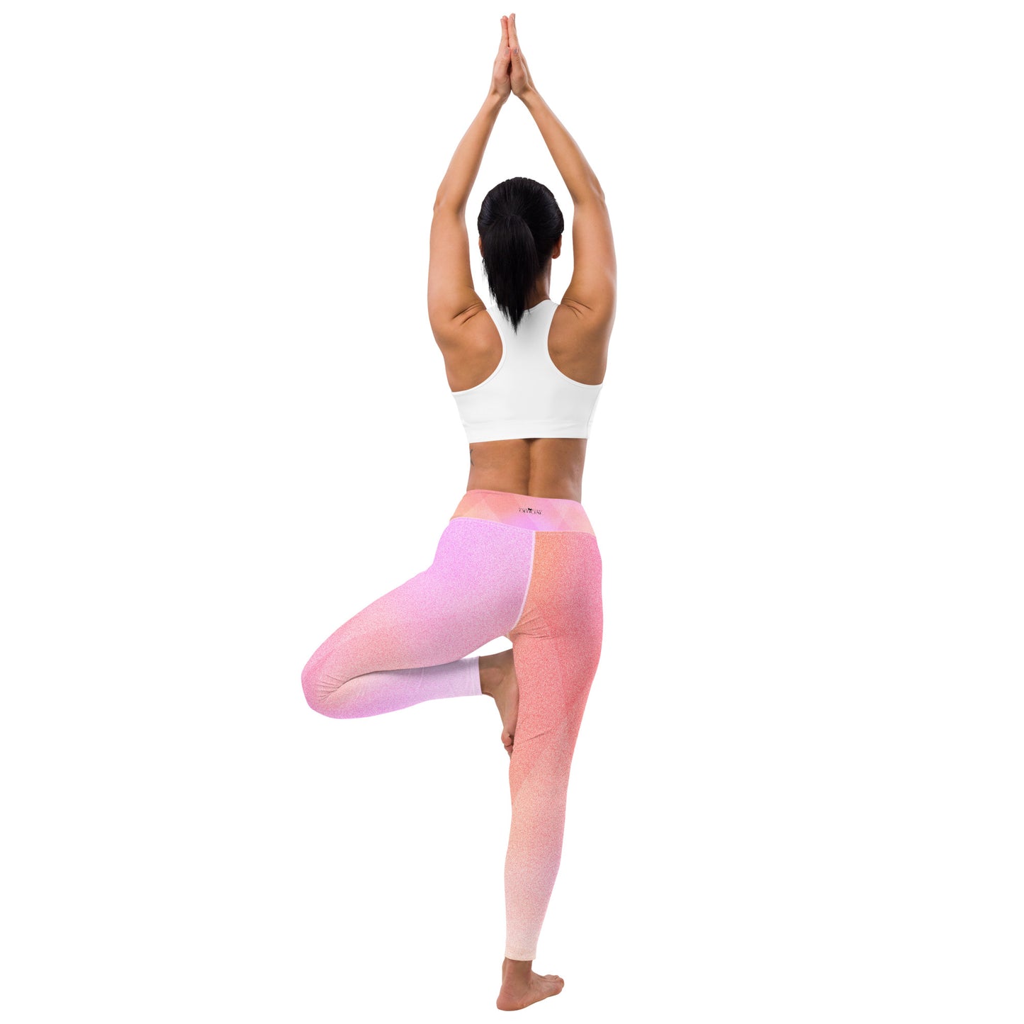 Yoga Leggings In Kaleidoscope Pink