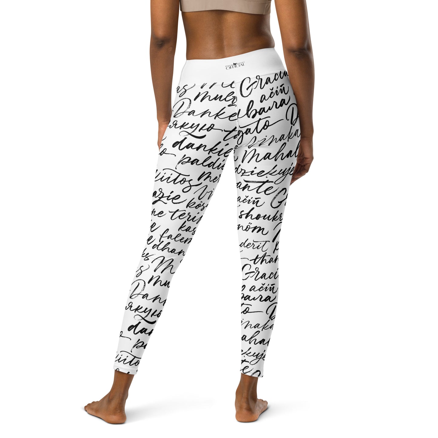 Yoga Leggings In Gratitude