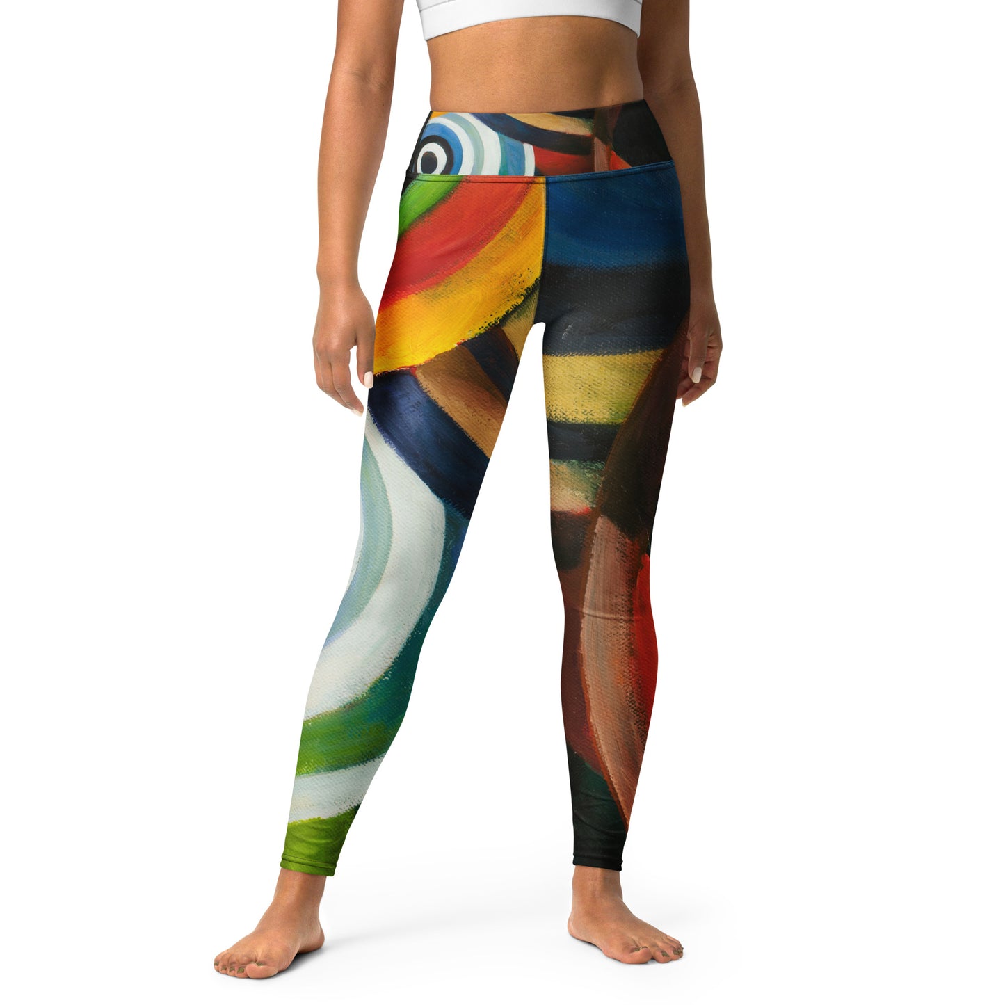 Yoga Leggings In Pompidou