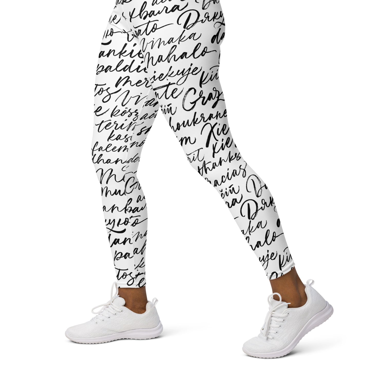 Yoga Leggings In Gratitude