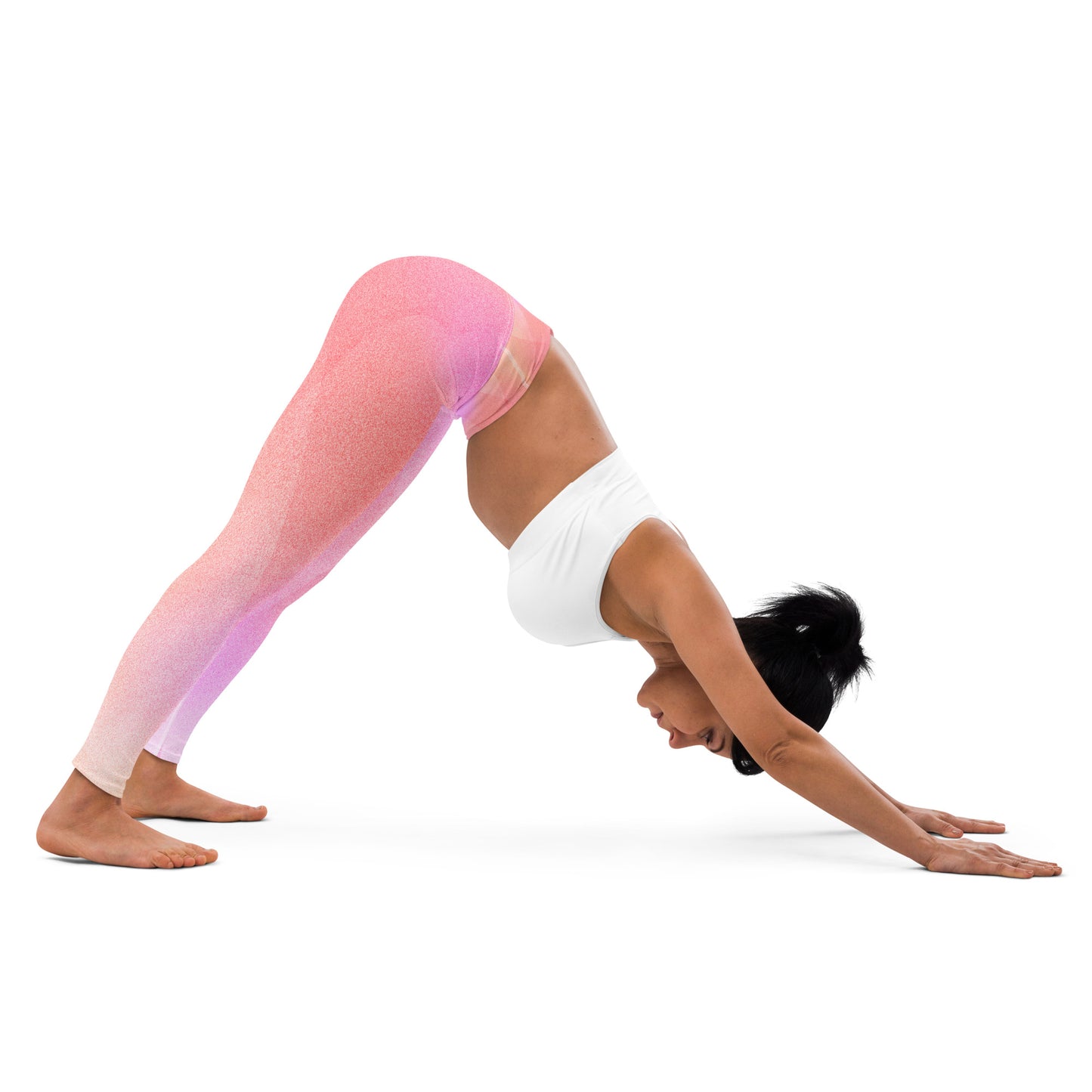 Yoga Leggings In Kaleidoscope Pink