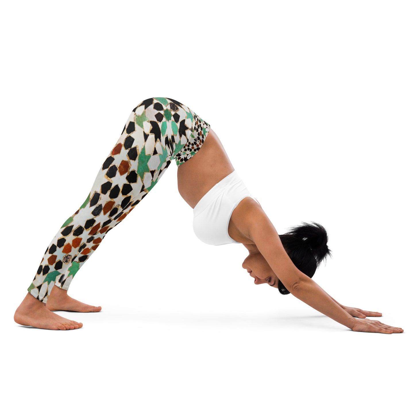 Yoga Leggings In Medina Mint