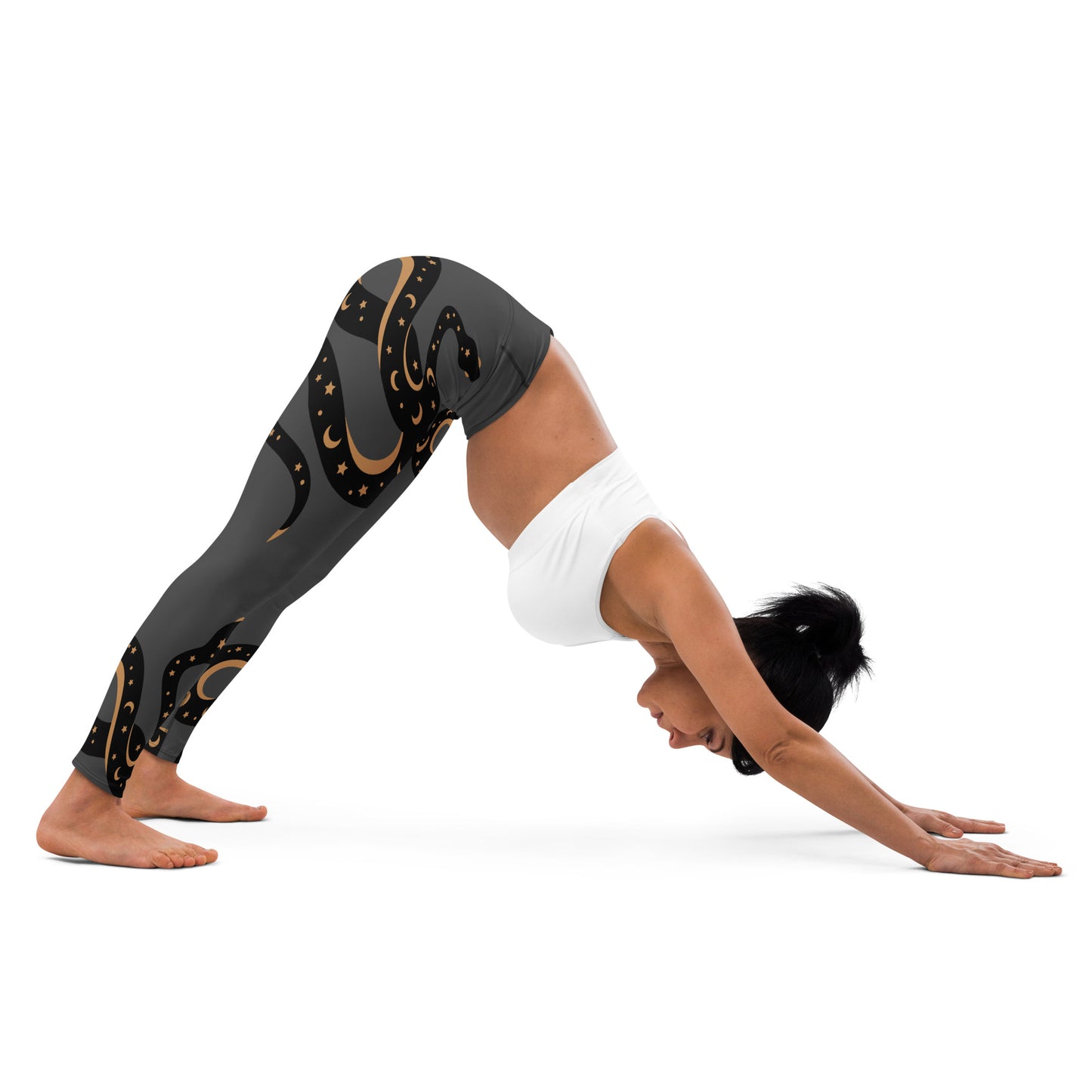 Yoga Leggings In Snake Charmer