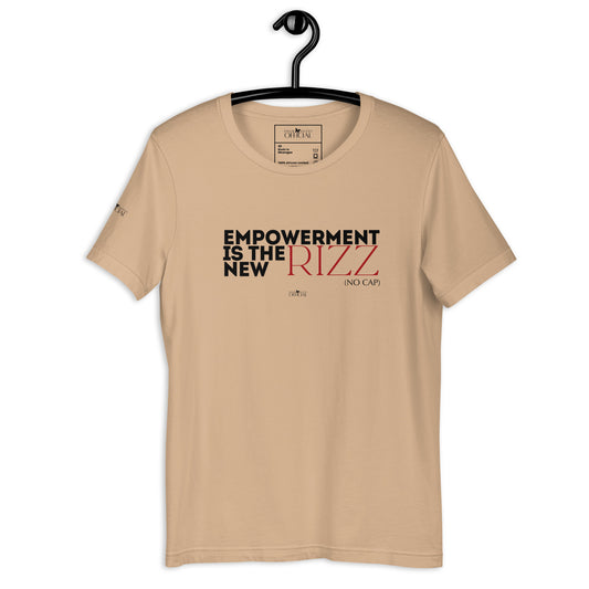 Unisex Empowerment Is The New Rizz Premium T-shirt