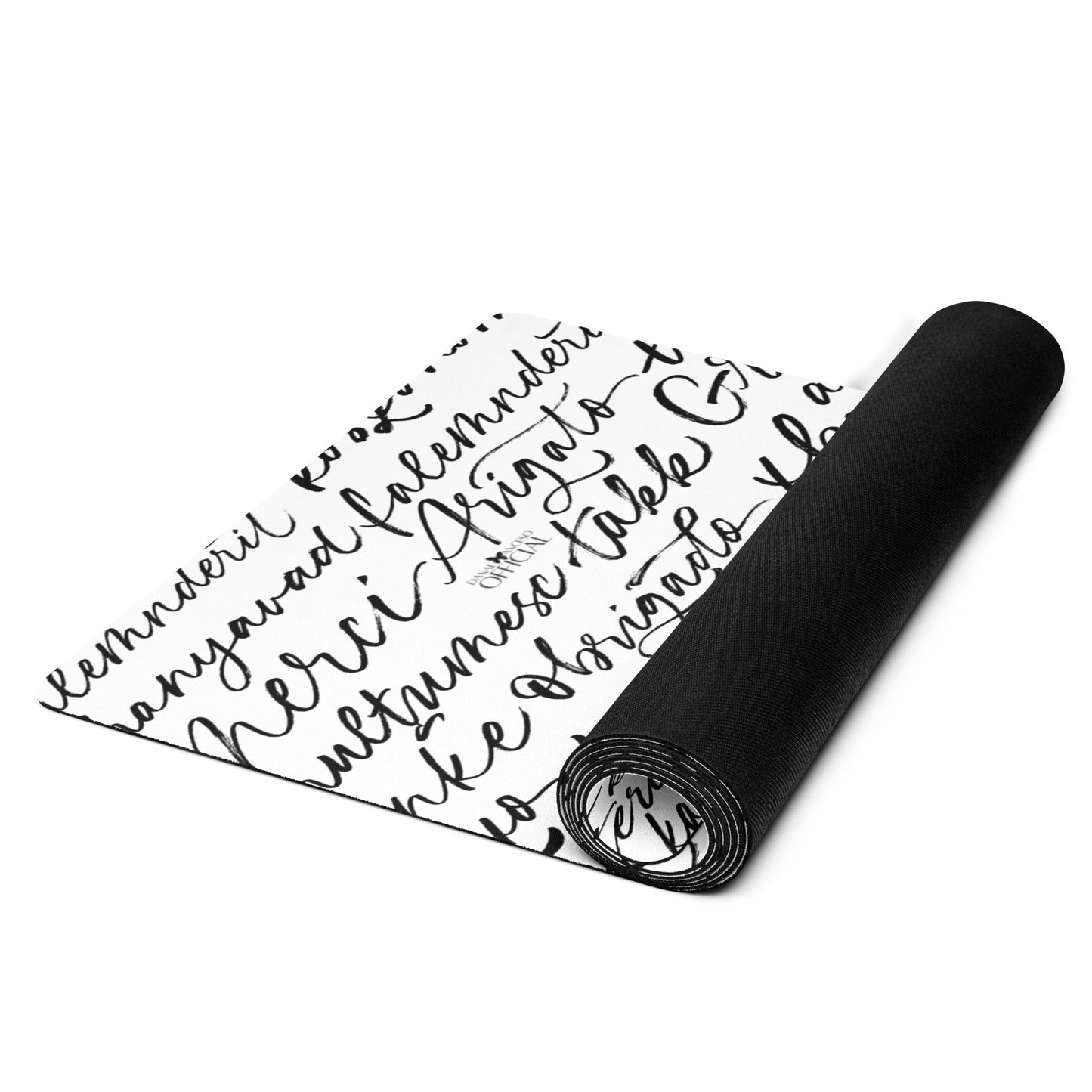 Designer Nonslip Yoga Mat In Gratitude