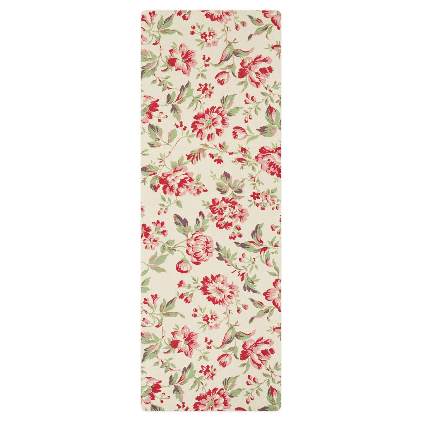 Designer Nonslip Yoga Mat In Bridgerton Rose