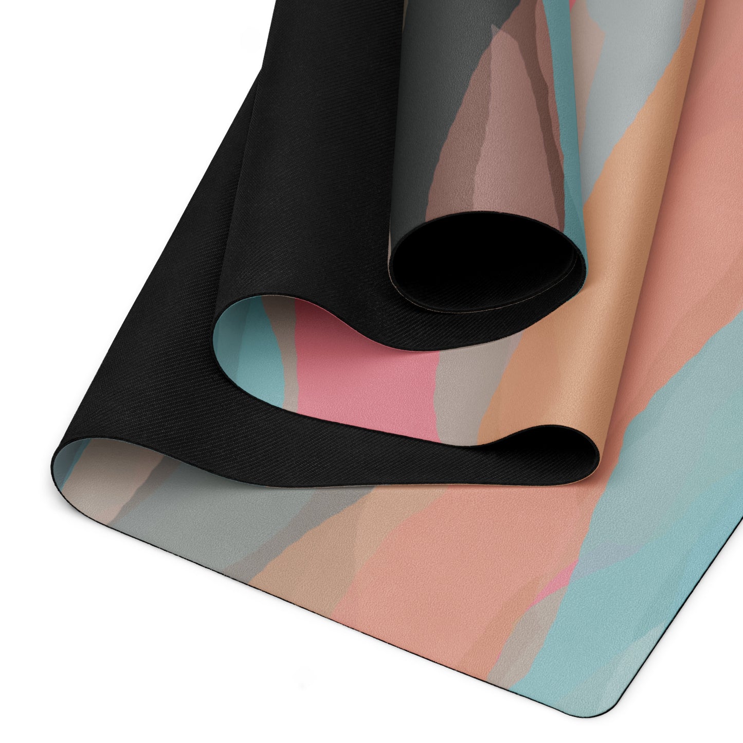 Designer Nonslip Yoga Mat In Sahara Mist